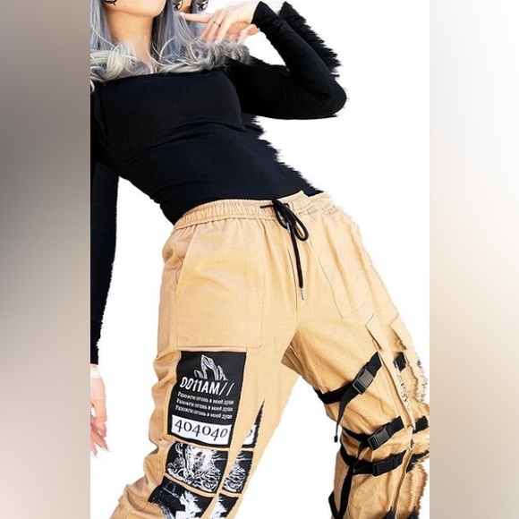 40 Street Style Jogger Pants N220-16 - Picture 2 of 9